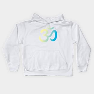 yoga om Kids Hoodie